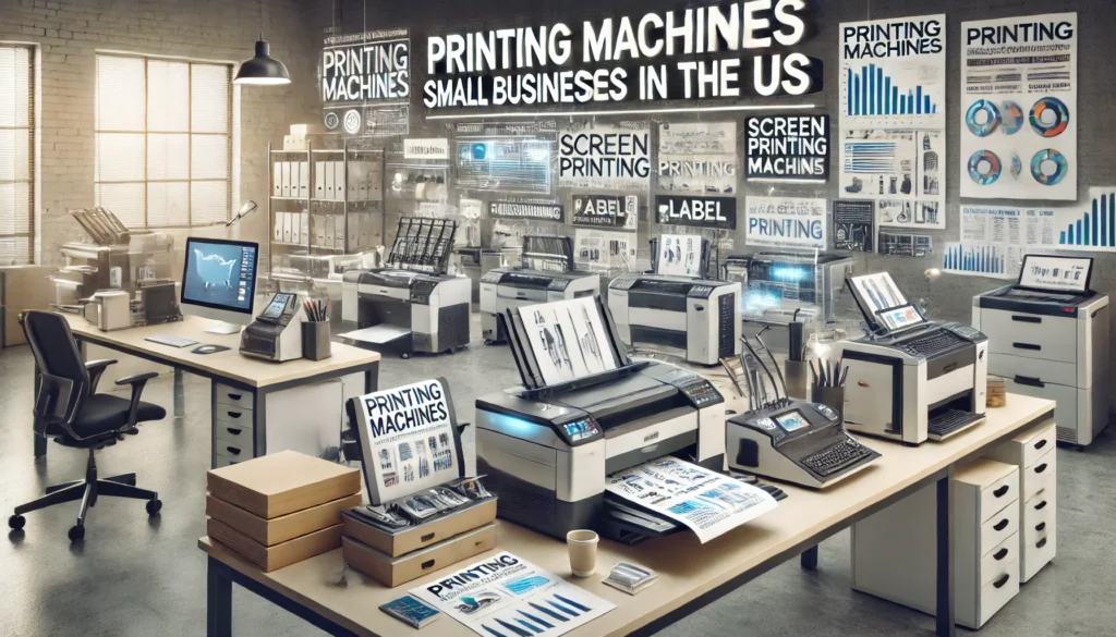 “10 Best Reasons: Every US Startup Needs Quality Printing Machine”
